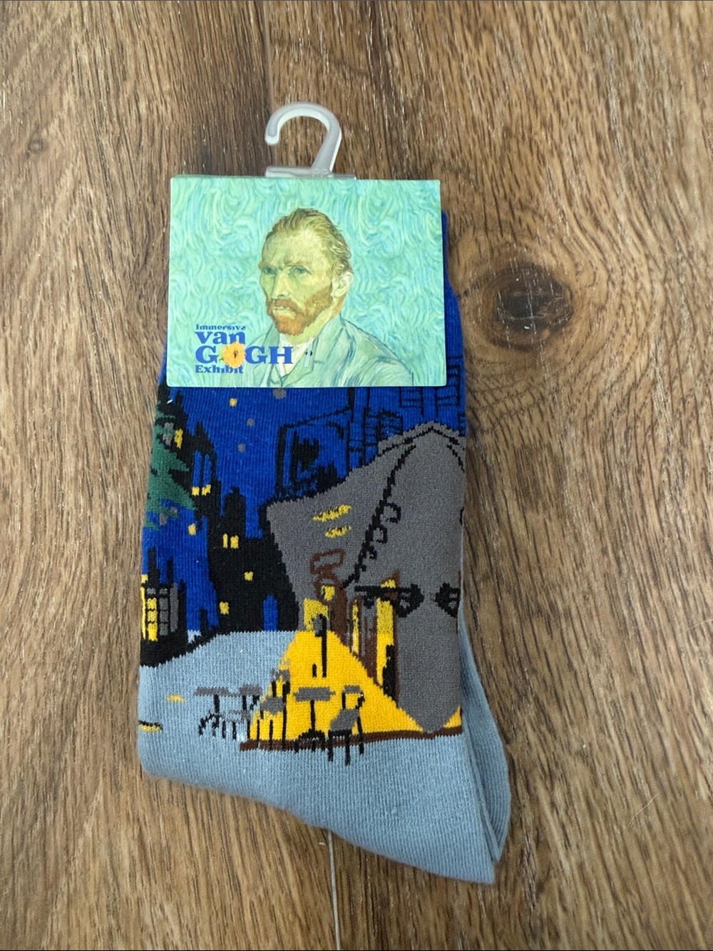 Van Gogh Socks Cafe Terrace- immersive exhibit